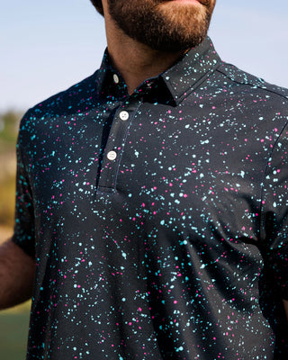 Sunday Swagger Men's Polo - Cosmic