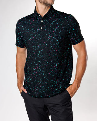 Sunday Swagger Men's Polo - Cosmic