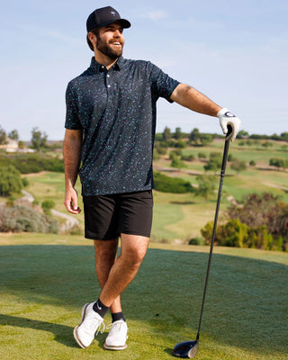 Sunday Swagger Men's Polo - Cosmic