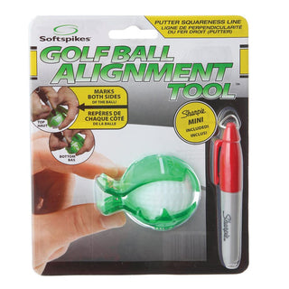 Soft Spikes Golf Ball Alignment Tool