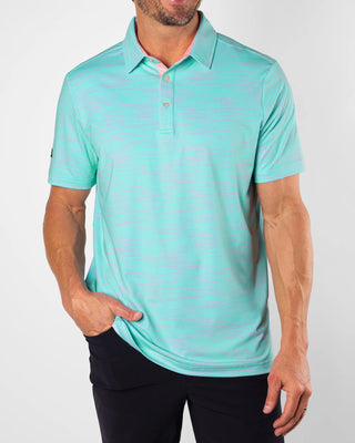 Sunday Swagger Men's Polo - Wavelength